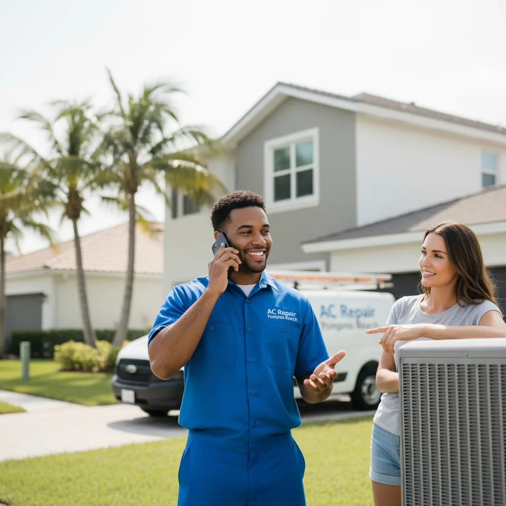 AC Repair Pompano Beach customer support in Bunnlevel